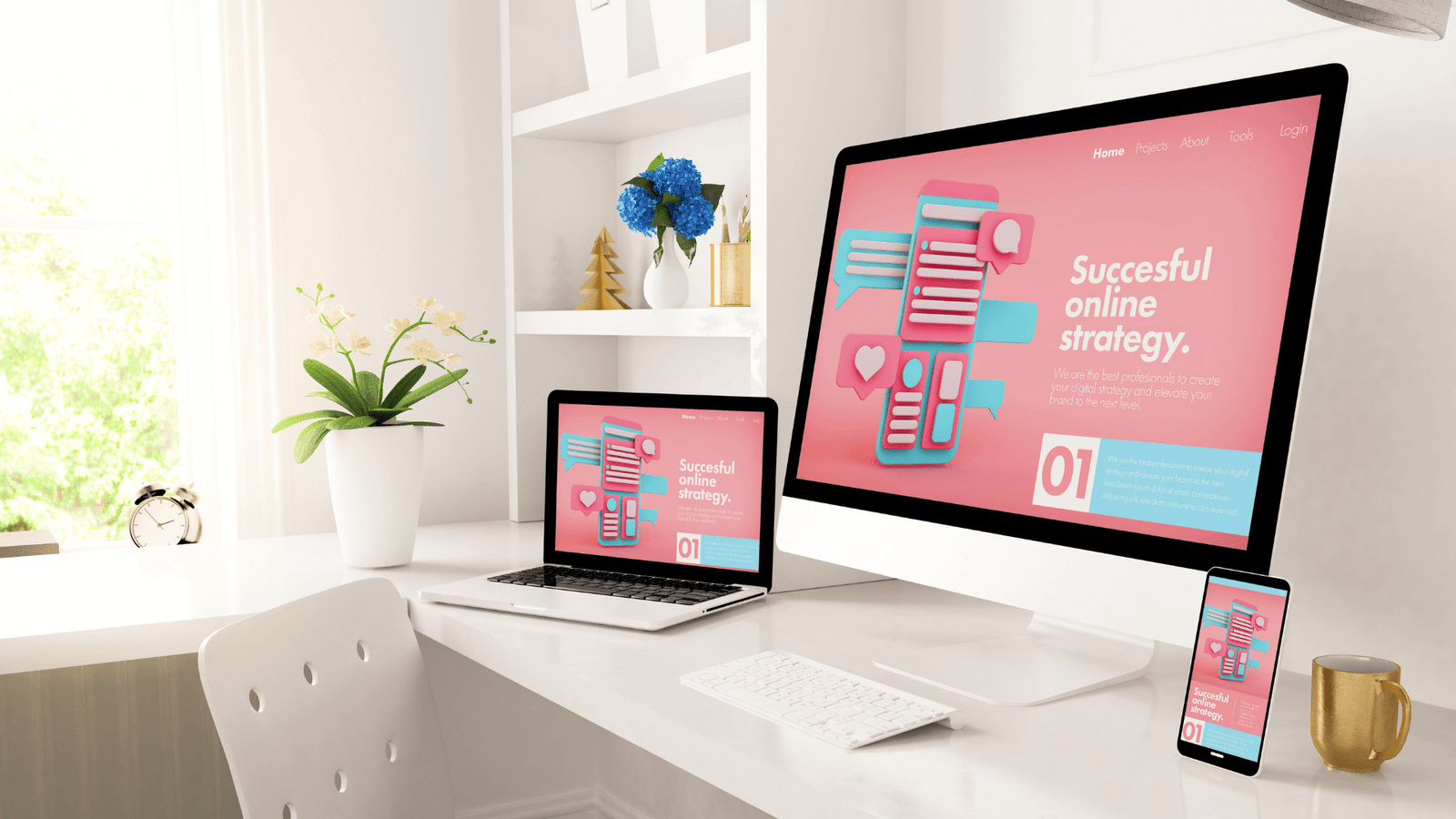 Start with a Client Focused Website